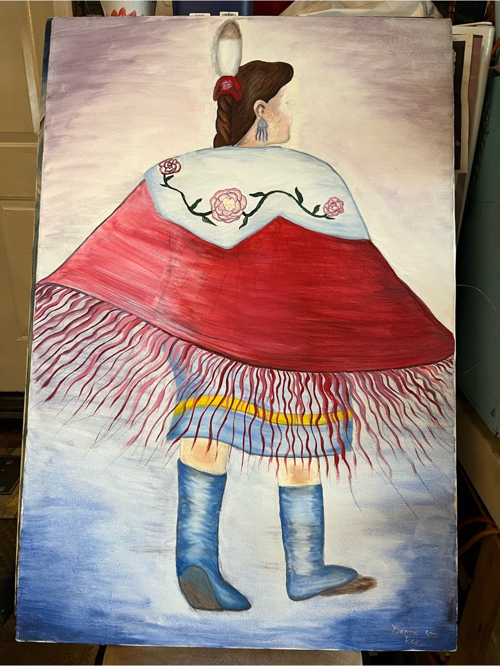 Donna Rae Henry Painting 3’X2’